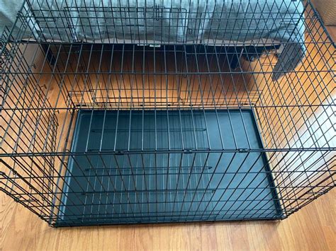 Find many great new & used options and get the best deals for Top Paw 48â Double Door Folding Crate for Dogs 91 to 110 Lbs MN 5153977 at the best online prices at eBay! Free shipping for many products! . 