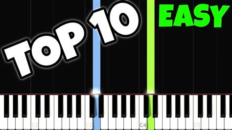 Top piano songs. 2. Für Elise – Ludwig van Beethoven. “Für Elise” is one of the most famous and instantly recognizable piano compositions of all time. Composed by Ludwig van Beethoven, this short piece has ... 