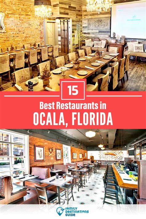 Top restaurants in ocala. La Cuisine Restaurant is located at 48 SW 1st Ave, Ocala, FL 34474. Their cuisine consists of French, Mediterranean and American dishes with prices ranging between $8-$25 per dish. They are open from 11AM to 9PM Monday through Saturday, and closed on Sundays. Their phone number is 352-433-2570. 