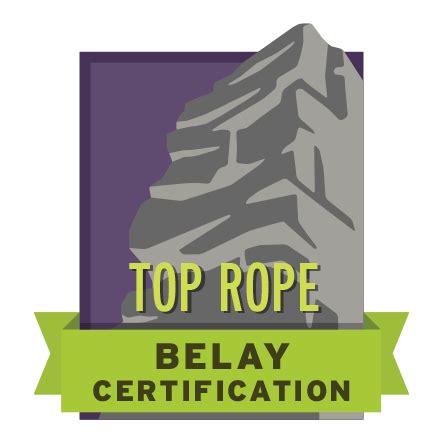 Top rope belay certification.  This course is required for all Climbing Magazine is producing...