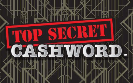 Top secret cashword second chance michigan lottery. Top Secret Cashword - Michigan Lottery. Lotto Scratch-Off Odds, Prizes, Jackpots & Winners. Scratch-Off Information. Ticket Price. $5. Overall Odds. 1 in 3.67. Prizes Ranges. $5-$300,000. Jackpot Prizes Left. 58.47. Top 3. Prizes Left. 66.67. Total Prizes Left. 60.34. Detailed Ticket Breakdown. More Top mi Lottery Scratch-Offs. 