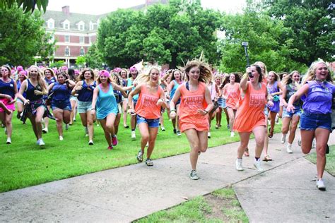  The university currently has five sororities on campus, includin