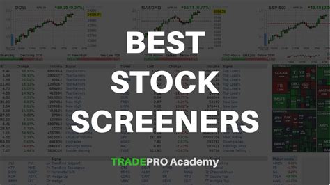 Top stock screener. Things To Know About Top stock screener. 