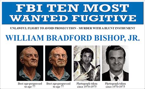 Top ten fbi most wanted. Robert Fisher's ultimate fate is unknown. On June 29, 2002, he was named by the FBI as the 475th fugitive to be placed on its Ten Most Wanted list. On November 3, 2021, Fisher was removed from the FBI's Most Wanted Fugitives List. Despite his removal from the Top Ten List, Fisher remains a wanted fugitive. 