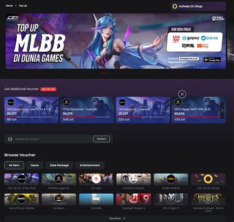 Top up dunia game ml. Cara mencari bocoran.