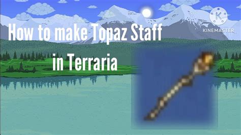 Topaz staff terraria. A Gem staff is a magic weapon that fires a brightly glowing projectile traveling at medium speed. There are currently 7 types corresponding to the 7 different gems. Higher-tier gem staves are capable of piercing one enemy. All gem staves, except the Amber Staff, are crafted from gems and bars at the Iron or Lead Anvil. Not all ores can be obtained through mining in one single world. Only 4 of ... 