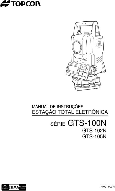 Topcon gts 100n 102n 105n manual. - A gumshoes guide to baja california.