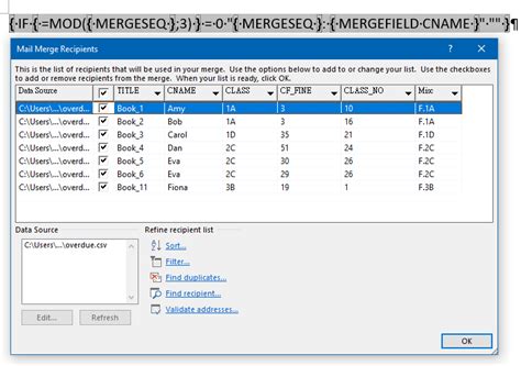 Topic: mailmerge – field calculation error (Word 2000)