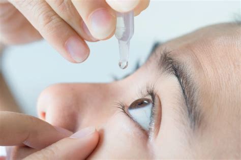 Topical drug dosage forms for eye conditions