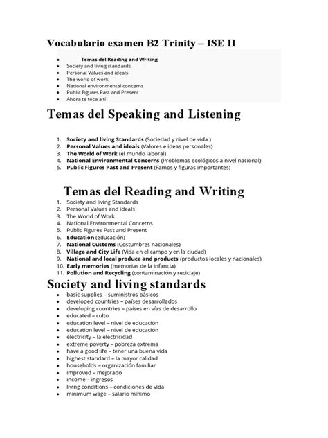Topics for speaking b2 trinity.  Exam preparation In the three speaking tasks of this exam,...