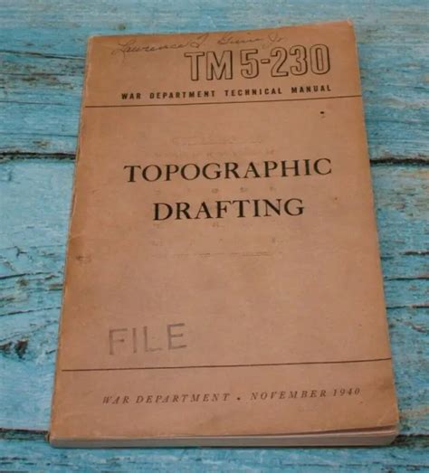 Topographic drafting technical manual tm 5 230. - Farmland bale wrapper model 550 manual.