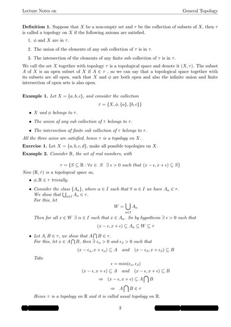 Topology msc mathematics notes pdf. .  ...