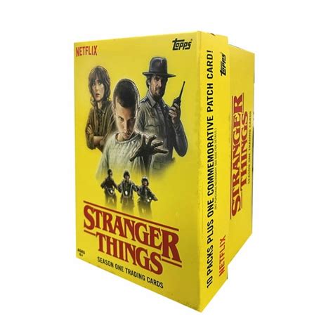 Topps Cards Stranger Things Season 1 Value Box