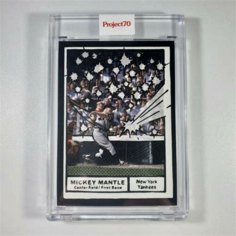 Topps PROJECT 70 Mickey Mantle by JOSHUA VIDES #77 …