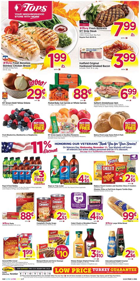 Valid 01/21 - 01/27/2024 Tops Friendly Markets was founded in 1962 near the Niagara Falls in New York. They now operate stores in Amherst, Vermont, New York, and northern Pennsylvania. You can get great Tops Friendly Markets weekly ads for their 167 locations. With over 14,000 employees and pulling in revenue exceeding $2 billion, Tops Friendly …. 