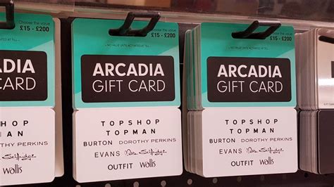 Topshop owner Arcadia limits gift cards to 50% of purchase