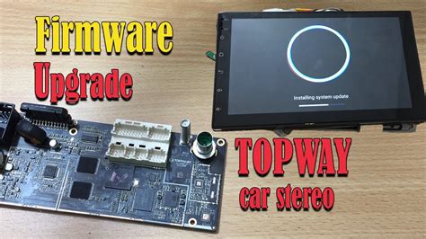 Topway android car stereo update.  The first step is to identify the ma...