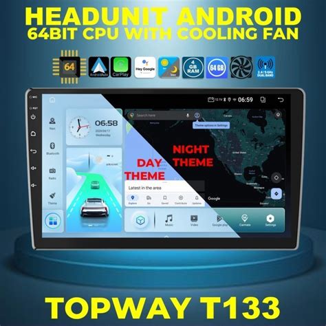 Topway head unit.  Entdecken Sie die Topway Head Unit mit Android 13, CarPlay ...
