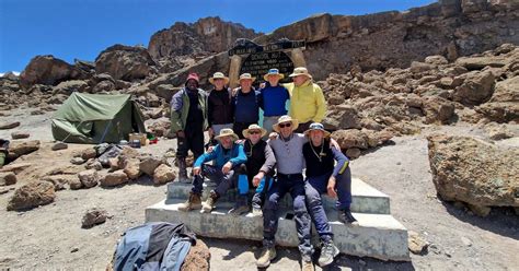 Torbay RNLI volunteers reach peak of Mount Kilimanjaro