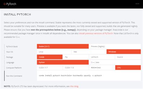 Torch 2.0 1 cu118 install. 2 I'm trying to install Pytorch with Windows an...