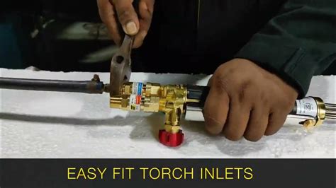 Torch flashback.  Installation is straightforward - just thread them onto your torch betwe...