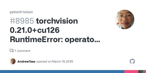 Torchvision not installed. 0 does not work with torch 1.  VS Code do not underlines the torc...