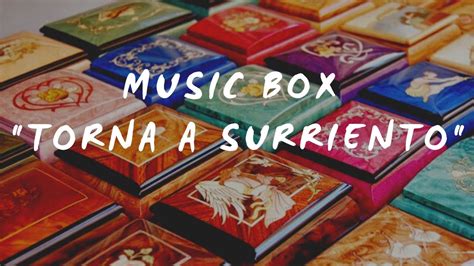 Torna a surriento music box