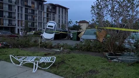 Tornado barrels through northern Palm Beach County, flips vehicles