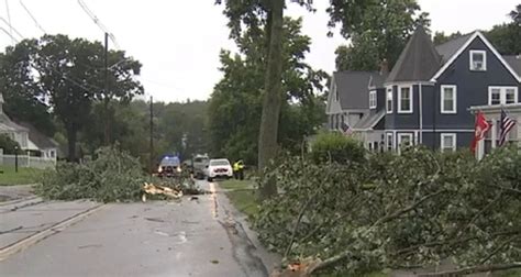 Tornado confirmed in Weymouth after storm downs power lines, trees