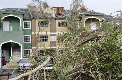 Tornado flips cars, damages homes in coastal Florida city