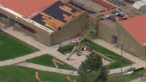 Tornado in Highlands Ranch damages buildings, downs trees
