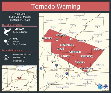 Tornado warning delaware ohio. A tornado warning was in effect until 6:45 p.m. in northern Delaware County, including Albany. ... The tornado watch has also been issued for parts of Ohio and Kentucky and is in effect until 10 p ... 