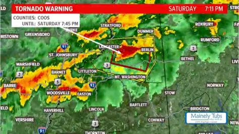 Tornado warning new hampshire. “The last warning we have in effect is right along the Massachusetts-New Hampshire border, with a potentially severe thunderstorm passing the line from west to east, just north of Route 2 ... 