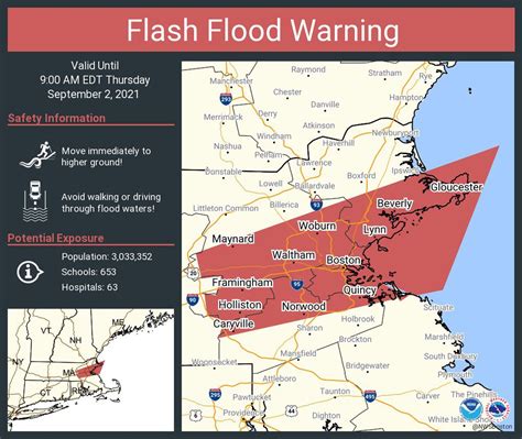 Tornado watch issued for most of Massachusetts, flash-flood warning until 8:30