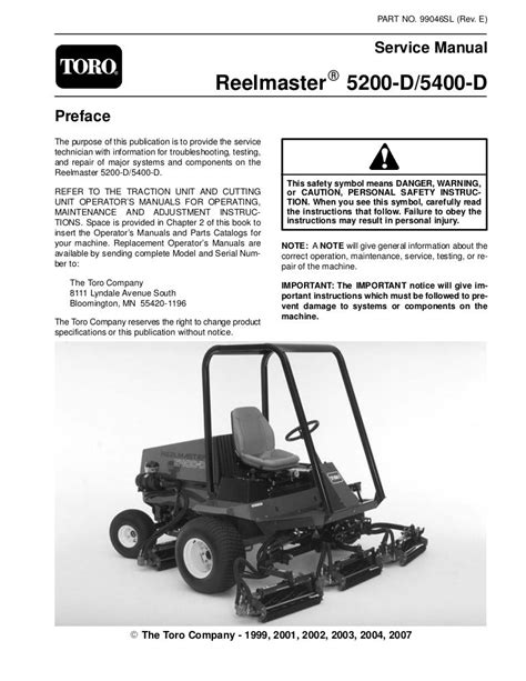 Toro 5400d fairway mower tech manual. - Polaris predator 90 service manual free.