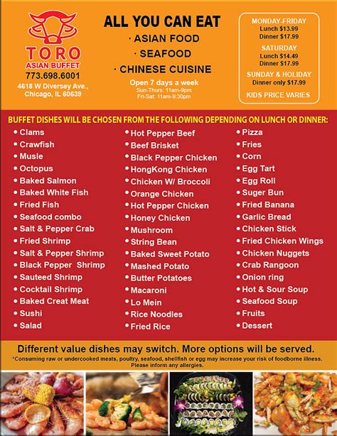 Toro asian buffet. Golden asian buffet. 4,030 likes · 484 talking about this. All you can eat spot for unlimited Chinese & American , Plus sushi , noodle & cooked-to-order hibachi 