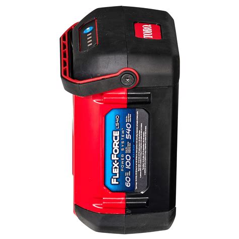 Toro charging system. 5Ah and 6.  6-pod battery charging capacity.  2 charge mod...