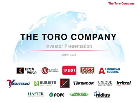 Toro company stock. Things To Know About Toro company stock. 