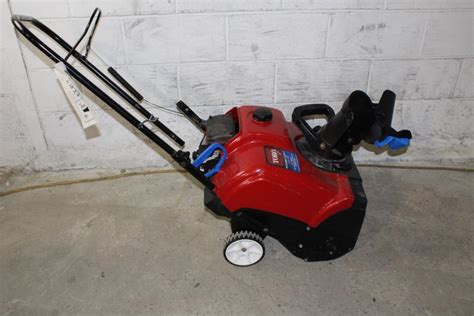 I am using the snowblower I found being thrown away to clean up snow. This is my Toro Snowblower . It is only 87cc yet does a good job getting rid of the sno...