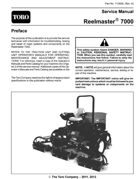 Toro reelmaster 7000 workshop service repair manual. - No more excuses be the man god made you to tony evans.