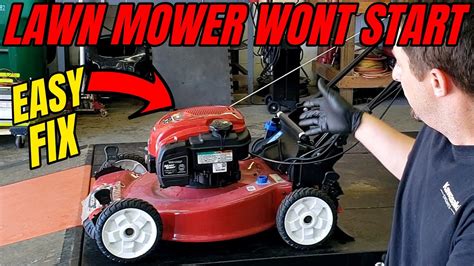 How to Start a Toro Lawnmower: Starting a Toro Push Mower: Firs