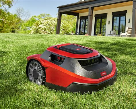 Toro robot mower. MowRo RM24A-Smart Robot Lawn Mower. The MowRo RM24A-Smart robot lawn mower has a 9.5-inch cutting width, allowing it to get through smaller paths without becoming so narrow that it takes longer to mow the lawn. It’s one of the wider robotic lawn mowers available with many competitors in the 7.5-to-8-inch range. 
