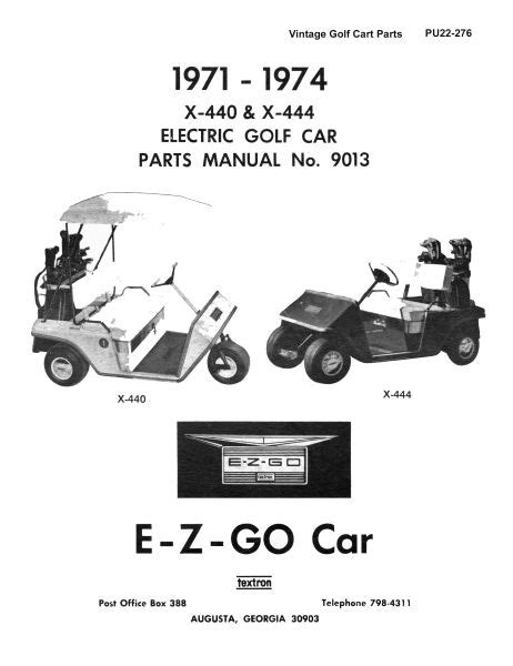 Toro vintage electric golf cart parts manual. - Stihl ms 460 parts list manual.
