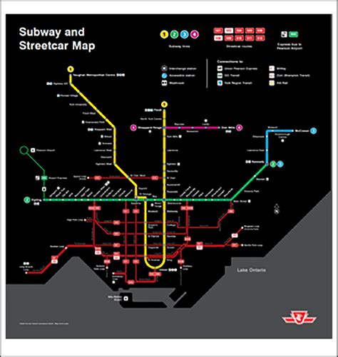 Toronto Transit Commission (TTC) Map and Data Library