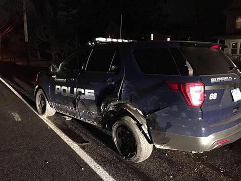 Toronto man arrested after striking police cruiser, 2nd vehicle while fleeing officers