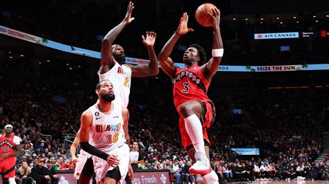 Toronto raptors vs heat. The Raptors are a slight 1.5-point favorite against the Heat, according to the latest NBA odds. The oddsmakers had a good feel for the line for this one, as the game opened with the Raptors as a 2 ... 