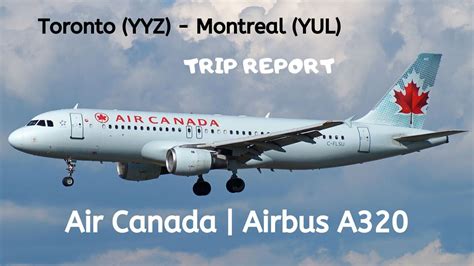 Toronto to montreal flight. 