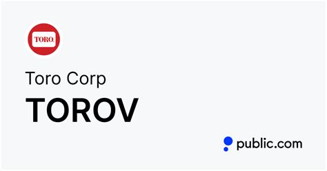 Torov stock. Things To Know About Torov stock. 