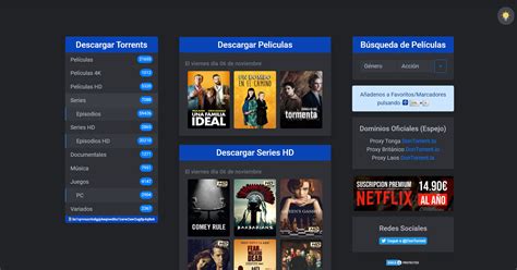 Torrent descargar. DonTorrent: Descargar y Ver estrenos de series y pelis torrent gratis en Español. 4K, HD, VOSE y gran variedad de géneros libres de publicidad. 