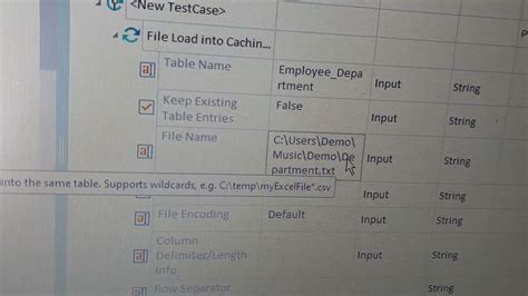 Tosca Data Integrity How to load data into database using Tosca tool